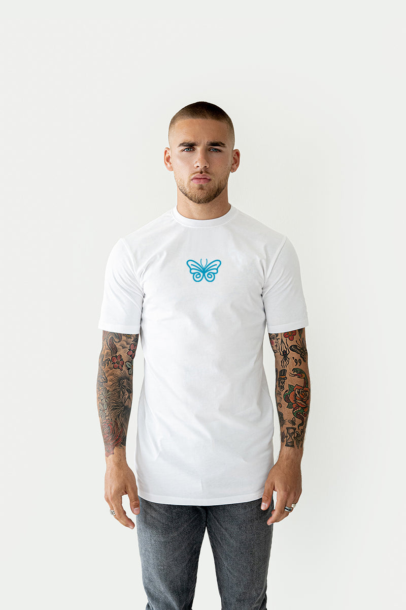 Butterfly part Deux - Slim fit - White