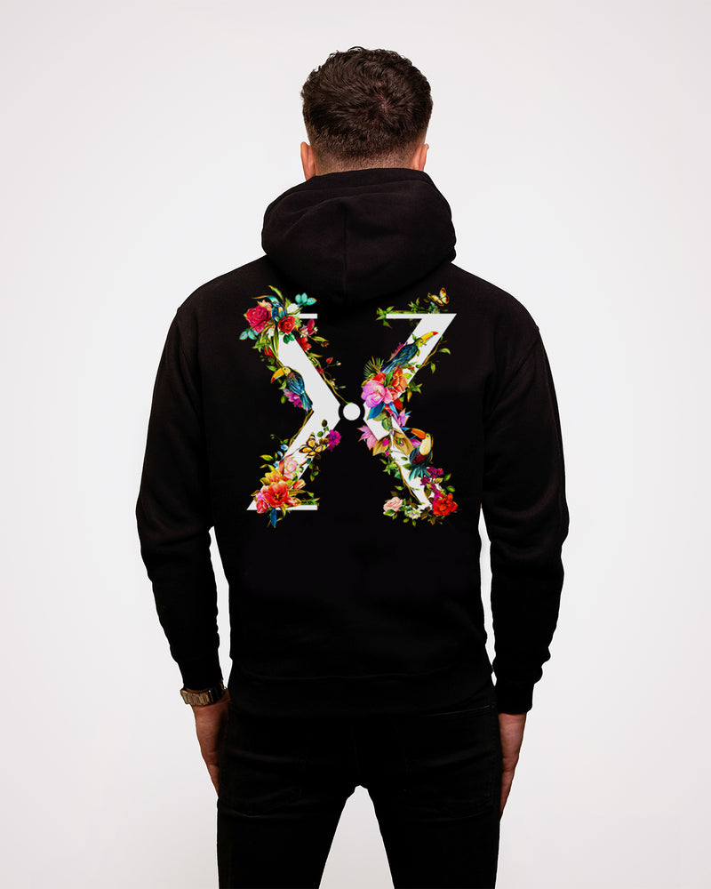 Floral -  Loose fit Hoodie