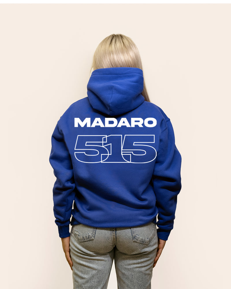 Soccer - Loose fit Hoodie Women - Blue