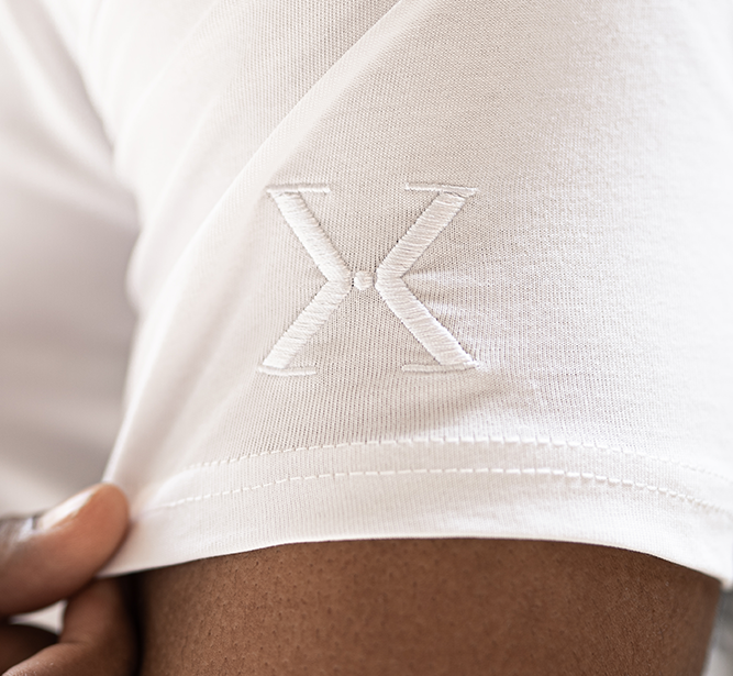 X - Loose fit - White