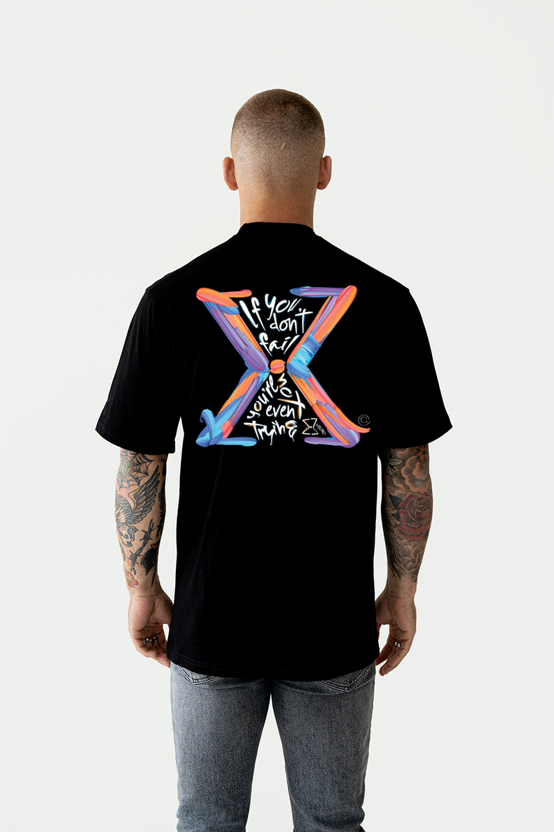 X - Loose fit - Black