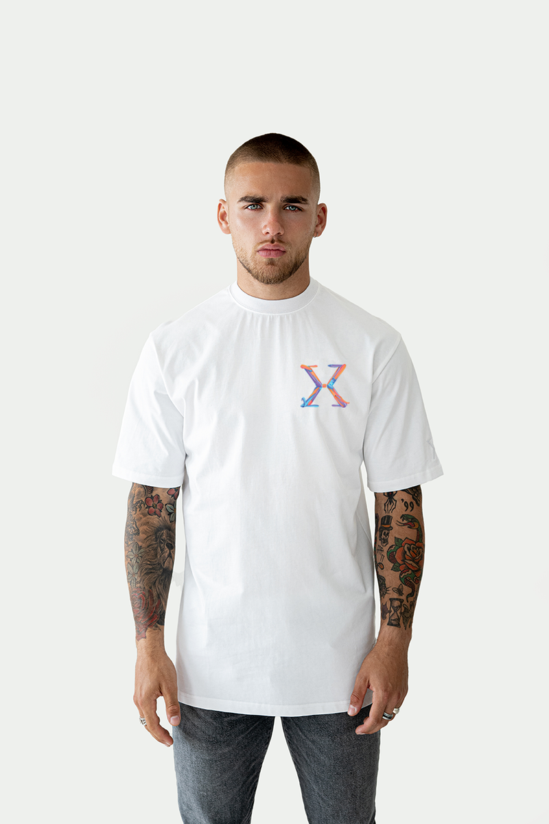 X - Loose fit - White