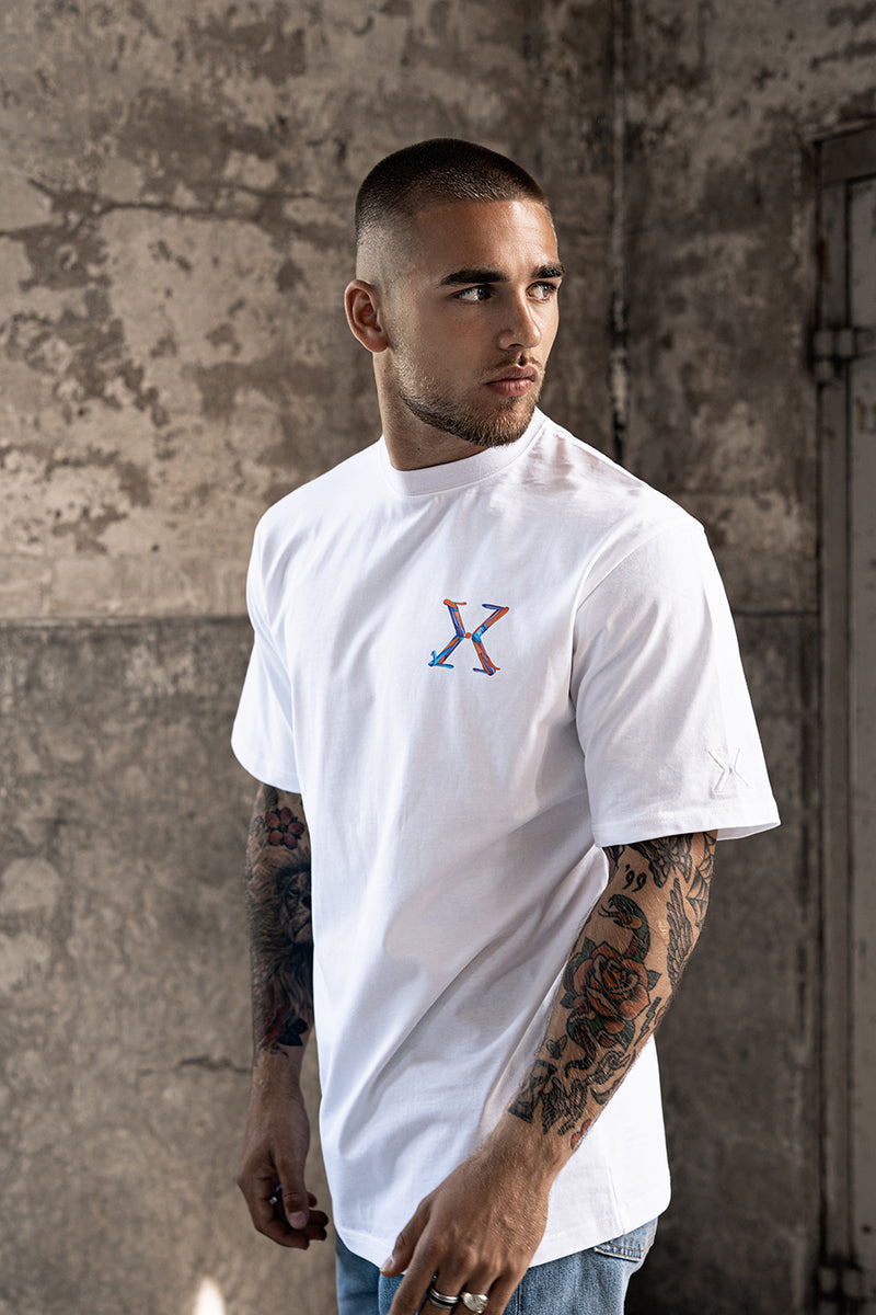 X - Loose fit - White